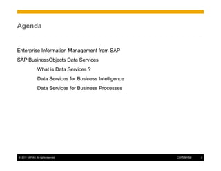Business objects data services in an sap landscape | PPT