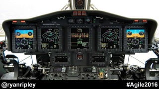 @ryanripley #Agile2016
Creative Commons – Roger Schultz “Cockpit”
 