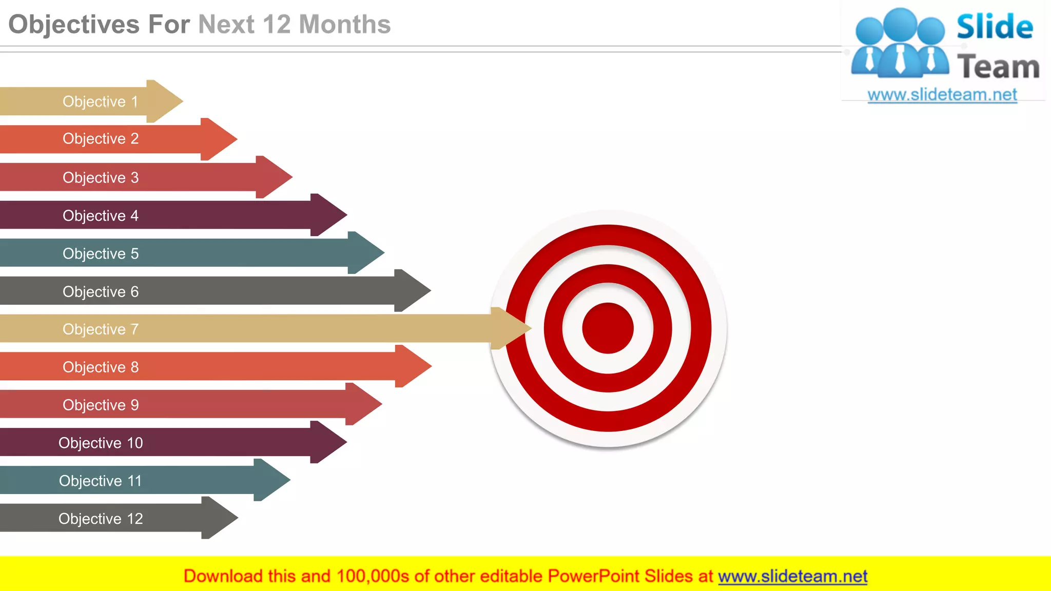 Objective 1
Objective 2
Objective 3
Objective 4
Objective 5
Objective 6
Objective 7
Objective 8
Objective 9
Objective 10
Objective 11
Objective 12
18
Objectives For Next 12 Months
 