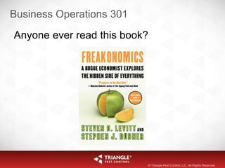 Business Operations 301
Anyone ever read this book?
© Triangle Pest Control LLC. All Rights Reserved
 