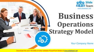 Business
Operations
Strategy Model
Your Company Name
 