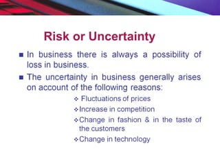 Risk or Uncertainty
 