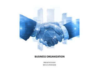 Business organization-MBA PPT | PPTX