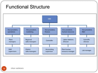 Functional Structure




18     vikas vadakara
 