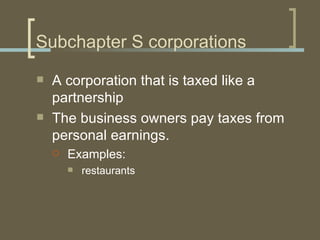 Business ownership 8.1 | PPT