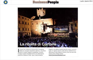 Nina Kotova: Business People. La ribalta di Cortona
