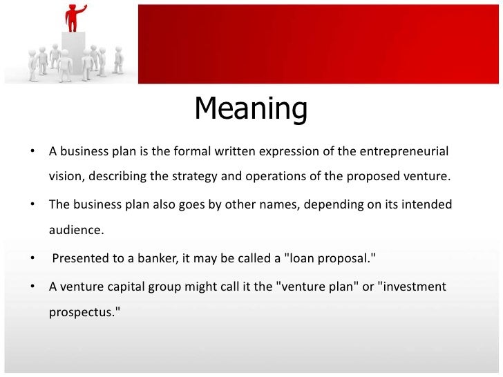 Business plan definition slideshare picture