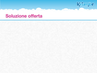I competitors



Diigo è una piattaforma per il Social bookmarking che
permette i propri utenti di salvare ed organizzare
bookmarks, evidenziare il testo ed inserire dei post-it
all’interno delle pagine web.


         PRO                                 CONTRO
  Versioni free e a pagamento            Plugin poco utili
  Catalogazione a tag                    App scaricabili non curate
  Offre plugin per chrome,               Liste per catalogare i Tag
  ﬁrefox ed internet explorer            (sistema non dinamico)
  App per smartphone e tablet            Piattaforma online poco fruibile
 