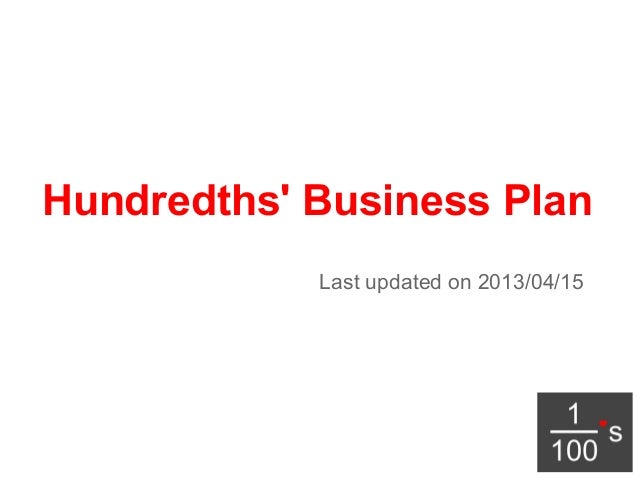 100ths business plan