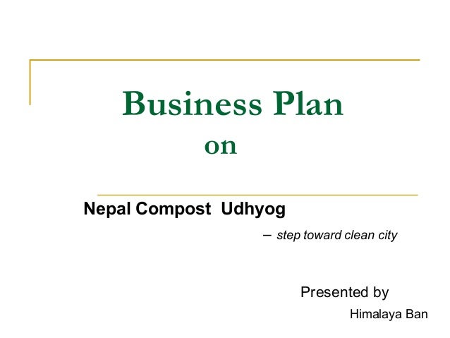 business plan in nepal pdf