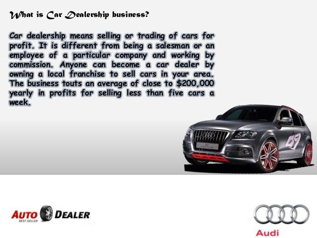 Business plan for a car dealership