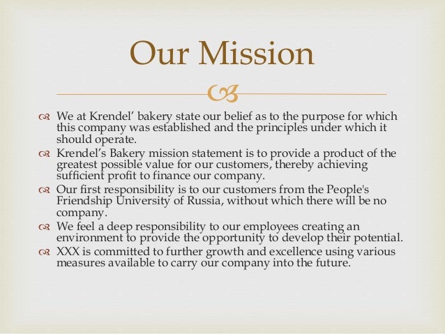 Bread bakery business plan picture