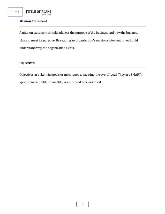 business plan template