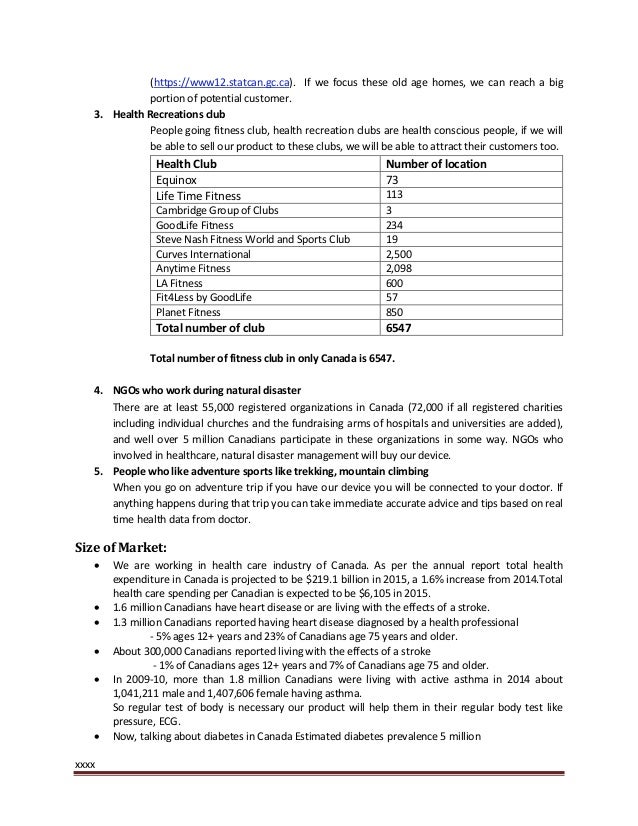 Startup business plan sample pdf picture