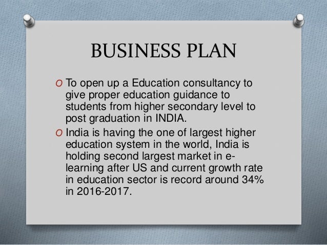 ministry of education business plan