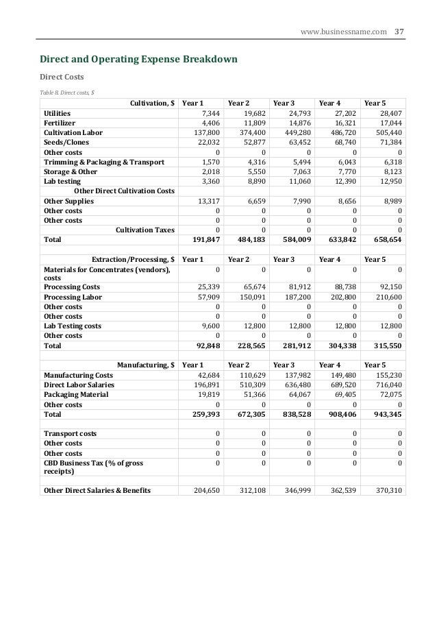 Integrated business plan template image