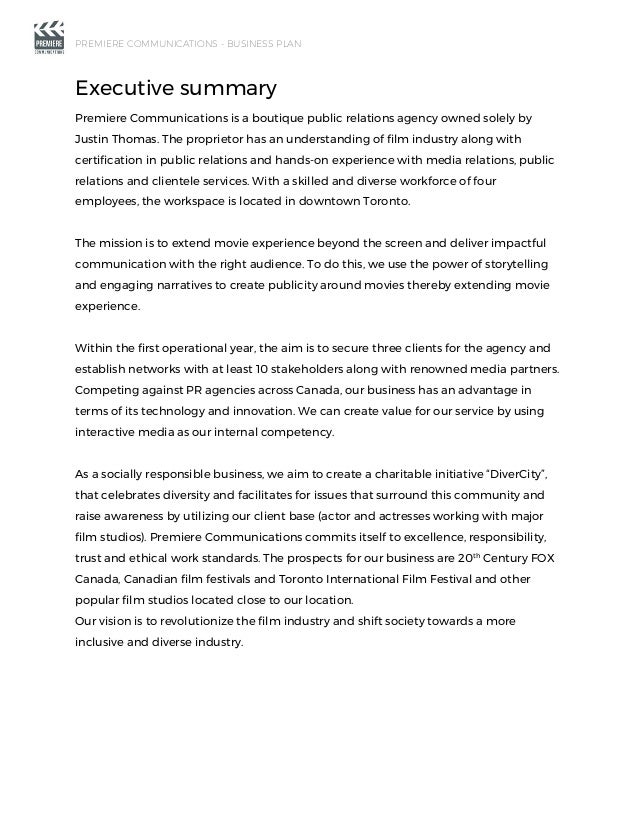 Magazine business plan pdf picture