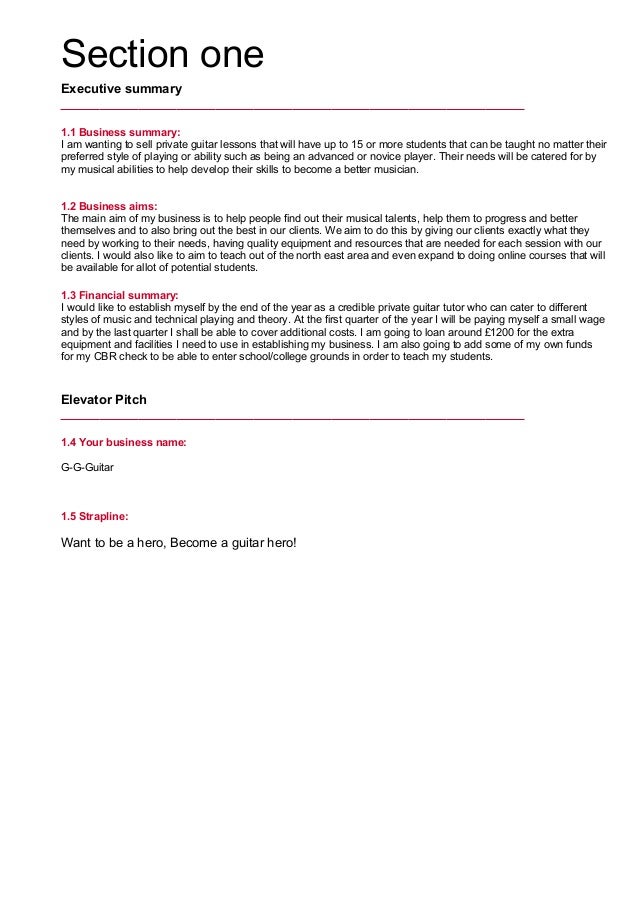 Buy a completed business plan