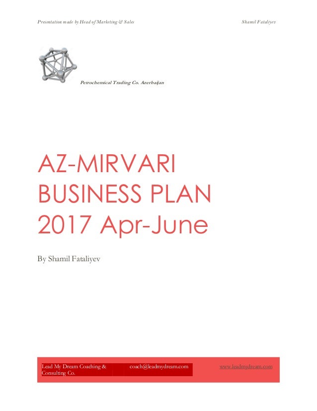 Petrochemical business plan picture