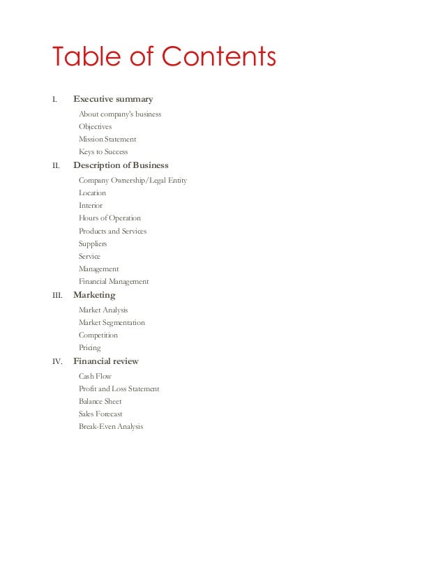 Demo Example Of Business Plan For Petrochemical Company