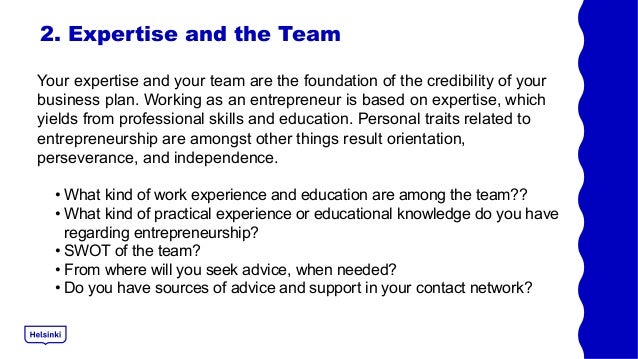 Business plan example image