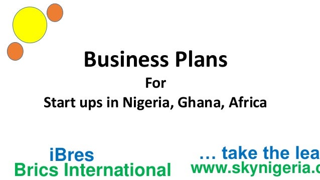 how to plan a business plan in nigeria