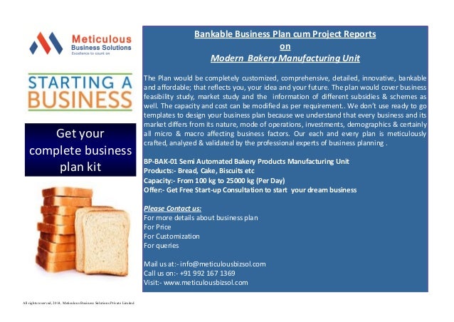 Custom manufacturing business plan