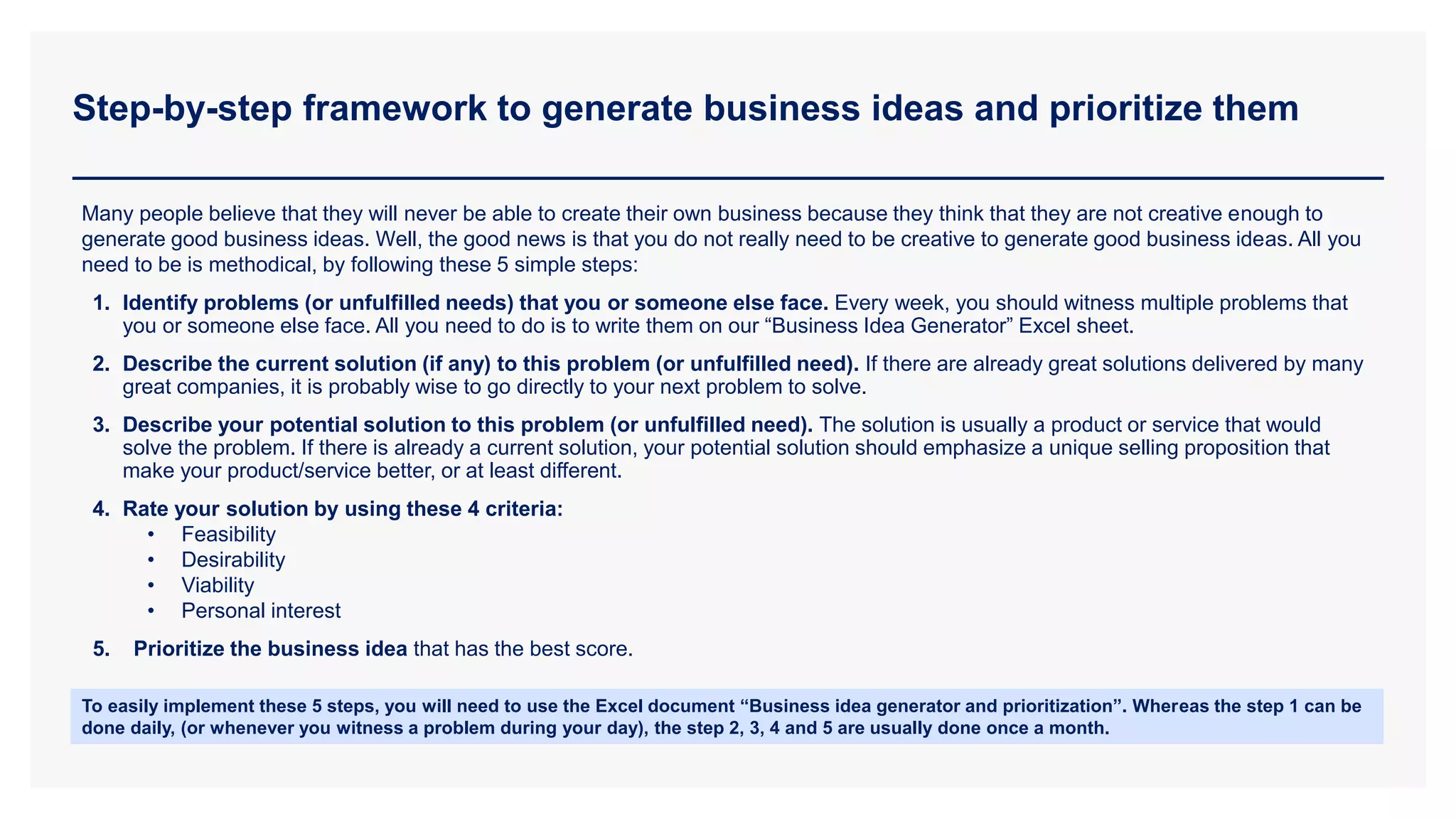 Business Plan and Entrepreneurship Toolkit - Framework, Best Practices ...
