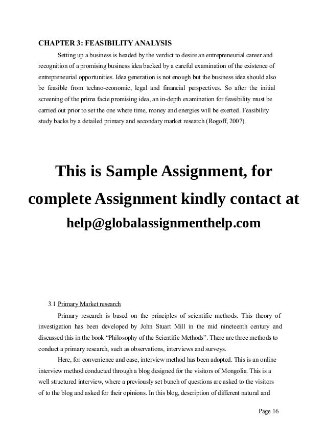 Help with business plan assignment