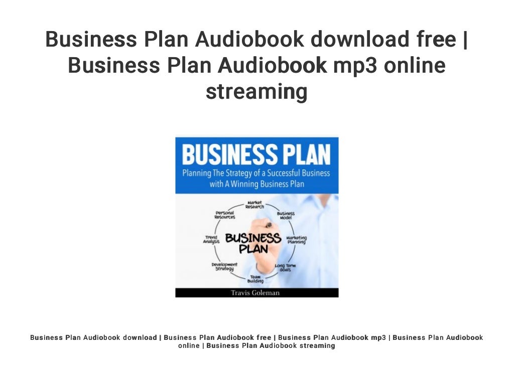 Business plan audiobook picture