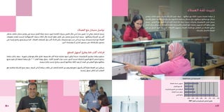 ‫تثبيت ثقة العمالء‬
                                                                                                                                      ‫إن مياهنا ملتزمة بتثبيت الثقة مع عمالئها . سوف تقوم الشركة باجراء برنامج مكثف بتواصل‬
                                                                                                                                      ‫متبادل مع عمالئها بسؤالهم حول مسائل مختلفة واعالمهم حول مسائل حاسمة تتعلق باخلدمة.‬
                                                                                                                                      ‫سيتم تقدمي تكنولوجيات واجراءات جديدة لزيادة دفة قراءة العدادات وأنظمة رفع الفواتير. سيتم‬
                                                                                                                                      ‫توفير مواقع أكثر لتسهيل عمليات دفع الفواتير واالستجابة لطلبات العمالء. سيتمكن مركز اتصال‬
                                                                                                                                      ‫مركزي للعمالء من التعامل مع طلبات العمالء بتسهيل االتصاالت وتبسيط اجلهد املبذول من قبل‬
                                                                                               ‫تواصل متبادل مع العمالء‬                                                                                  ‫العمالء لالتصال بالشركة.‬
‫سيتم استثمار حوالي 5ر1 مليون دينار أردني خالل اخلمس سنوات القادمة لتزويد خدمة عمالء أفضل مبنية على تواصل متبادل مكثف بشكل‬
‫أكبر بني الشركة وعمالئها. سيتم اجراء مسح مفصل على كامل نطاق املدينة خالل الثالث سنوات االستهاللية لتحديث قواعد معلومات‬
‫العمالء مع اجراء مسوحات دورية جنبا الى جنب مع مجموعات تركيز الدراك أكبر حول اهتمامات العمالء. كما سيتم وضع برنامج توعية على‬
                                                                       ‫مستوى عام وكذلك على مستوى املدارس أو مؤسسات أخرى.‬



                                                                                 ‫قراءات أكثر دقة وطرق أسهل للدفع‬
‫ستقوم مياهنا بتطبيق تكنولوجيات حديثة ليكون لديها عمليات قراءة اكثر دقة وسوف تطبق نظام رفع فواتير شهرية. سوف تباشر مياهنا‬
‫ببرامج لتحفيز الدفع الفوري أو جلدولة تسديد الديون حسب موارد العميل املالية. بحلول نهاية العام 1102، فإن مياهنا تخطط بأن يقوم جميع‬
                                          ‫عمالئها بدفع الفواتير في املوعد أو تزويد كافة عمالئنها املدينني ببرامج تسديد مالية مرضية.‬

‫سيكون لدى العمالء طرقا أكثر وأسهل لدفع فواتيرهم دون احلاجة للذهاب الى مكاتب مياهنا أو الى البنوك. سوف تتيح الشركة إمكانية دفع‬
                                                                                              ‫الفواتير لدى أماكن تسوق رئيسية.‬


                                                                                                                                                                                               ‫التحسينات في خدمة العمالء‬

                                                                                                                                                                       ‫تسهيل خدمات العمالء‬
                                                                                                                                                                            ‫دقة رفع الفواتير‬
                                                                                                                                                               ‫السالمة على الطريق والتركيبات‬
                                                                                                                                                                         ‫مرافق خدمة العمالء‬
                                                                                                                                                                                 ‫برامج الوعي‬

                                                                                                                                                                                                 ‫-‬   ‫04.0 02.0‬   ‫04.1 02.1 00.1 08.0 06.0‬            ‫06.1‬
                                                                                                                                                                                                       ‫ماليني الدنانير املستثمرة من العام 7002‬

 ‫9‬                                                                                                                                                                                                                                               ‫8‬
 