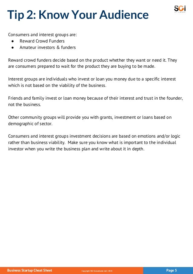 Business proposal for dummies picture