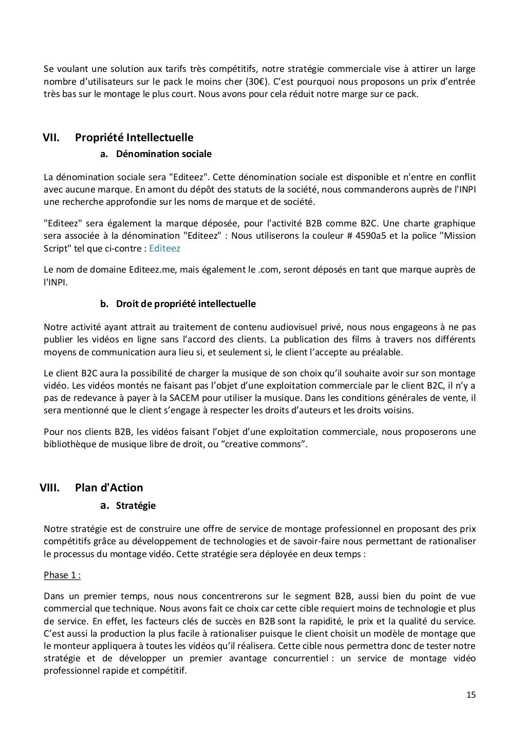 Montage business plan 04 image