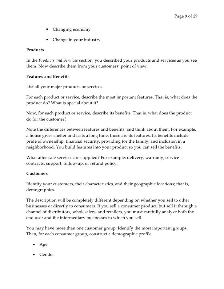 Established business plan picture