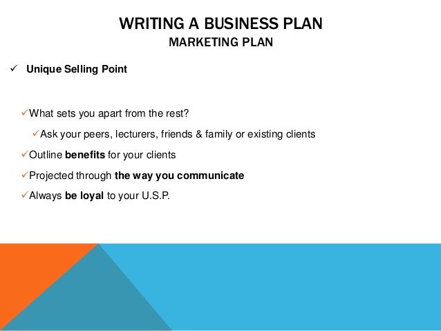 Selling information business plan