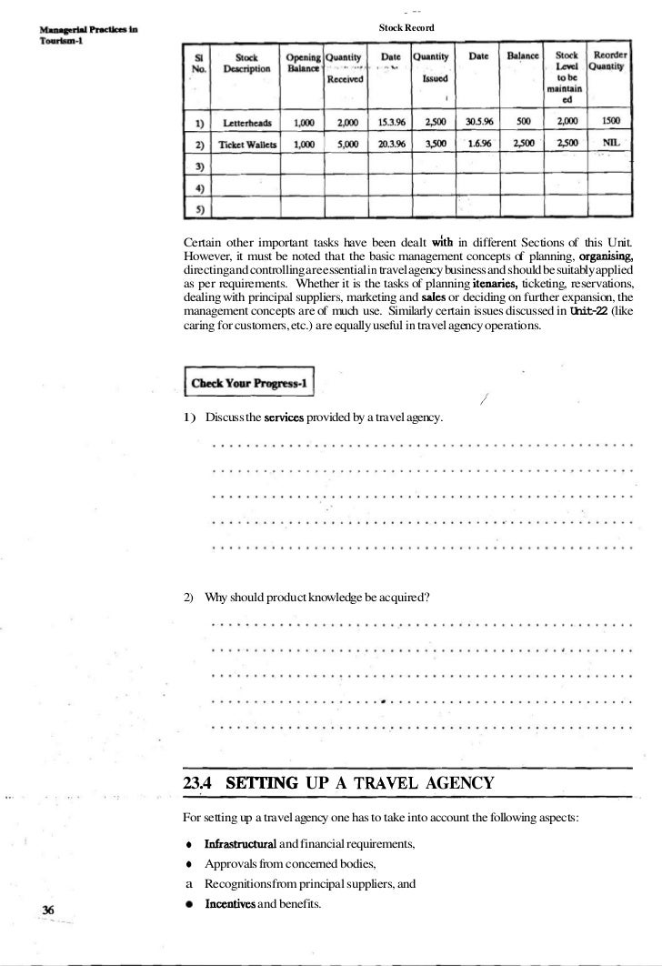 travel agency business plan
