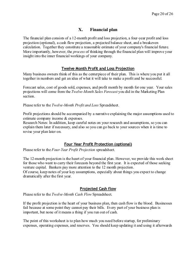 business plan 12 month profit and loss projection profit and loss business plan