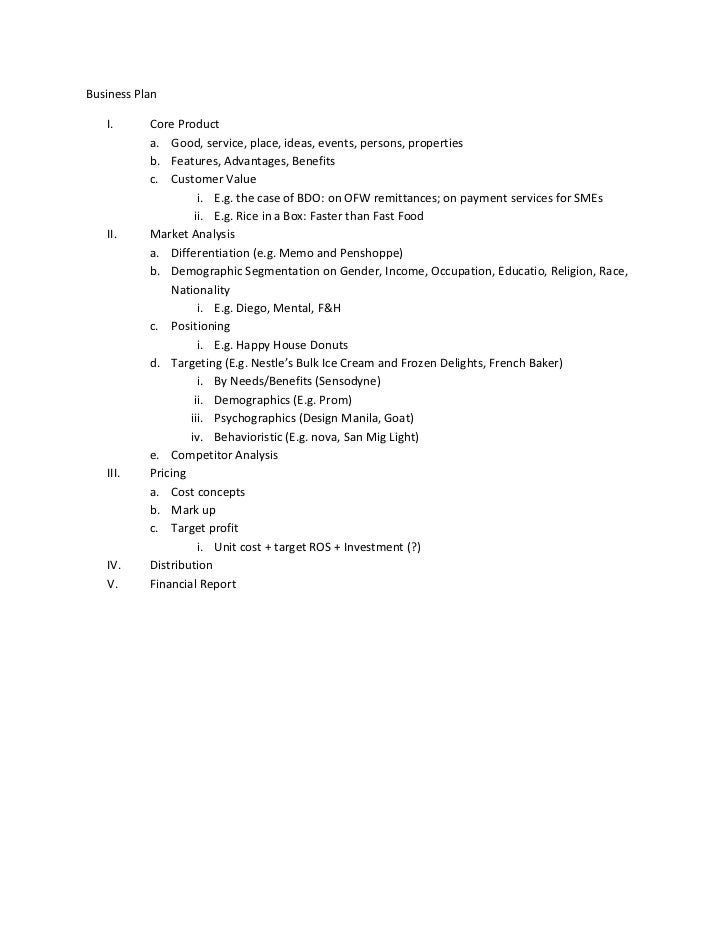 Entrepreneurship, business plan pdf image
