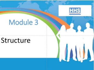 Module 3
Structure
 