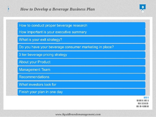 Alcoholic beverage business plan pdf picture