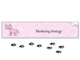 Marketing strategy
 