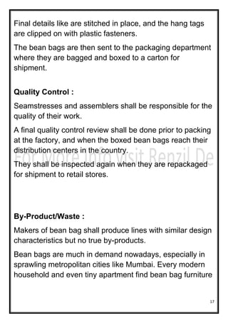 Business Plan : LayZee Bean Bags
