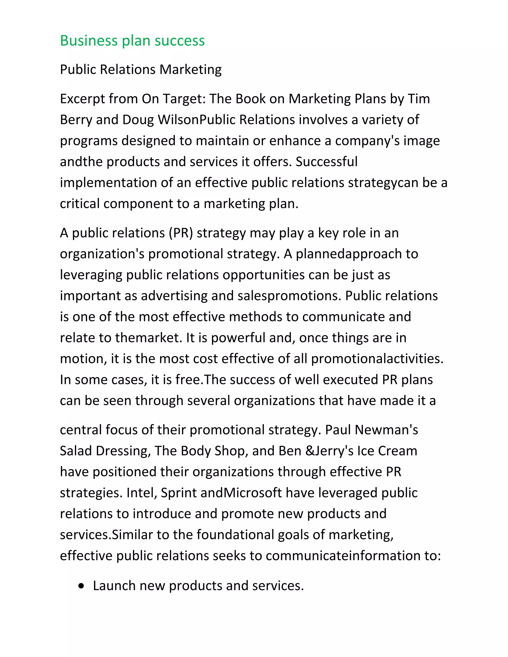 Influence specific target groups.