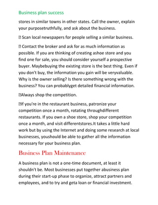 A clear and logical structure