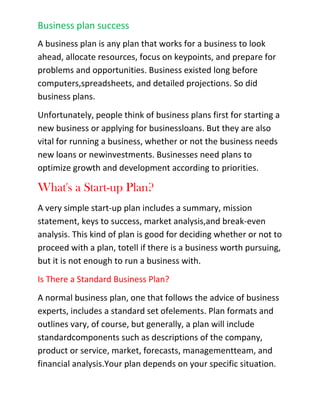 What changes took place affecting our market that could be updated in the plan?