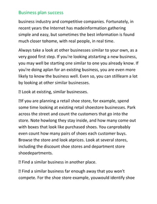 Clear and concise writing