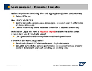Business planning and consolidation 5.x%3a logic explained%2c part 1 | PDF