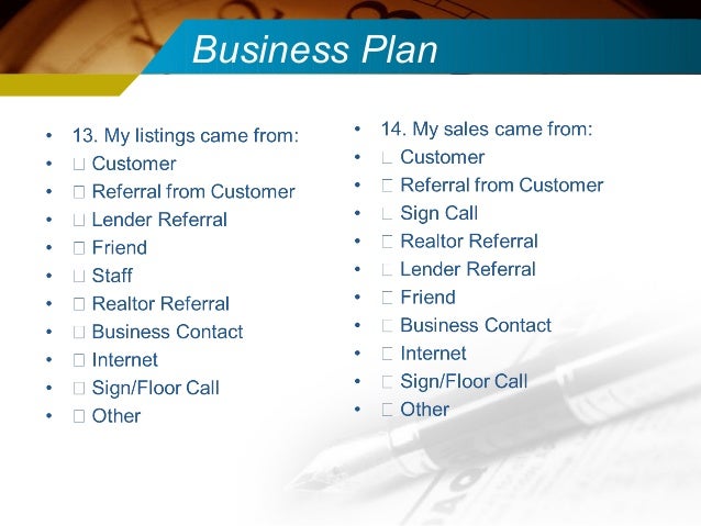 Business plan banker image