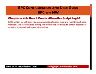 BPC Configuration and User Guide Ver 10.0 | PDF