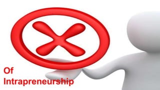 Of
Intrapreneurship
 